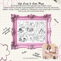 LIFE LINES & LOVE MAPS Personalized Art- DIGITAL File