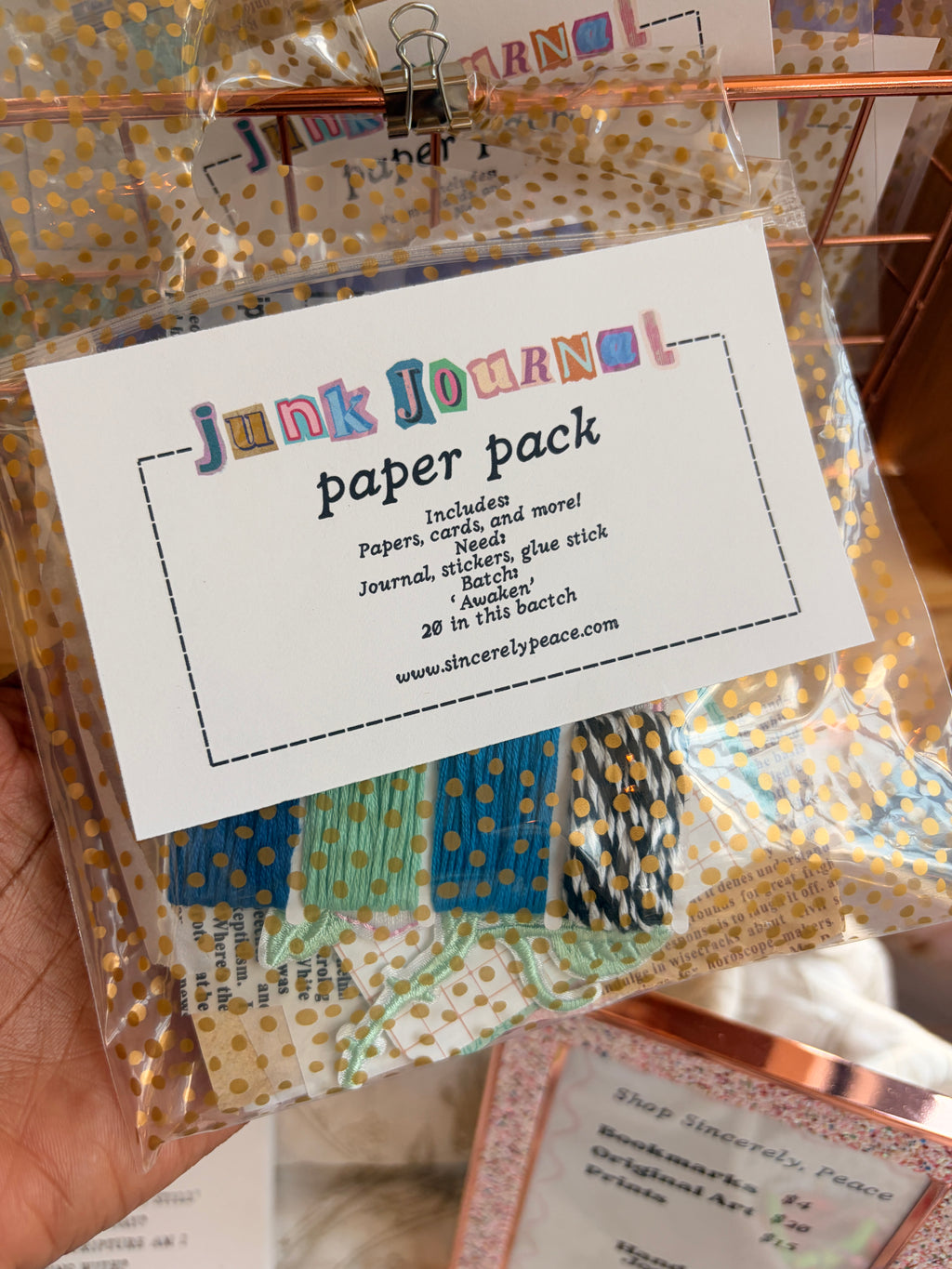 “Awaken” Junk Journal Paper Pack
