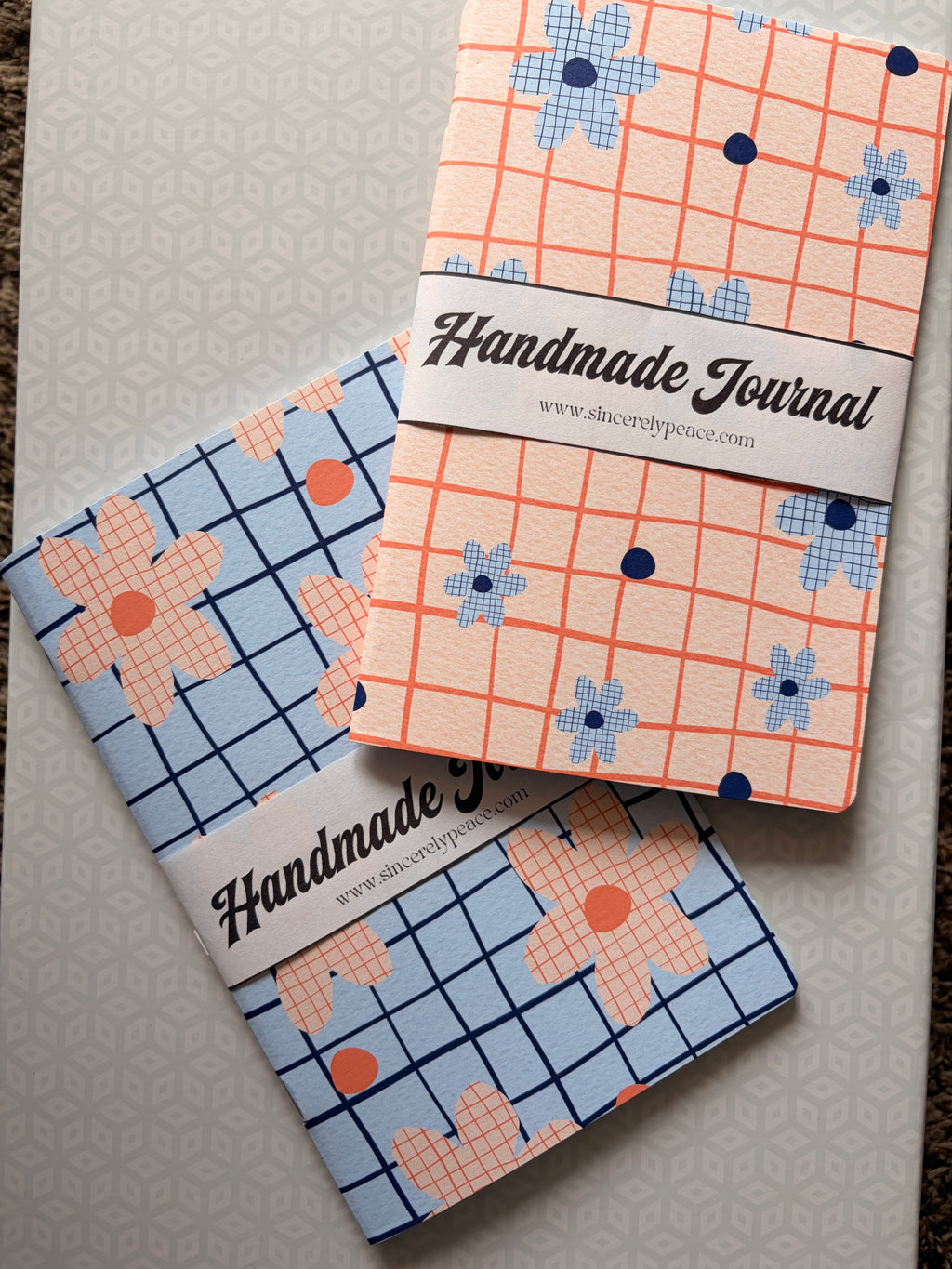 Handmade and Illustrated Journal “It Is Well” Collection
