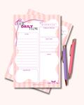 The Daily Flow Notepad | Faith-Filled Daily Planner Pad